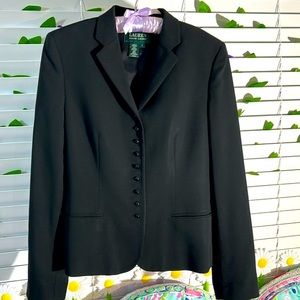 Lauren Ralph Lauren black wool jacket